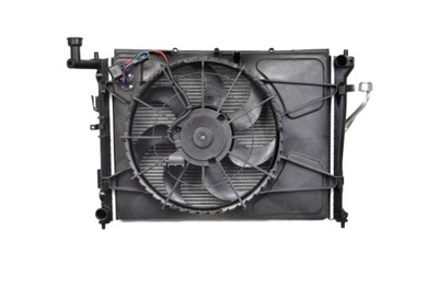 Новий комплект радіатор вентилятор kia ceed 06- mt фото №1