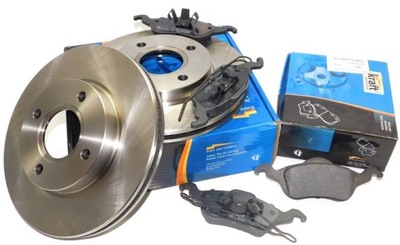 2× DISC BRAKE FRONT FORD FOCUS FIESTA FUSION KA - milautoparts-fr.ukrlive.com