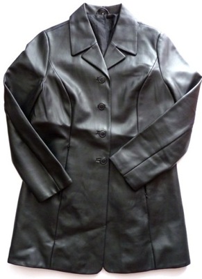 PŁASZCZ SKÓRA EKOLOGICZNA R. 42/XL