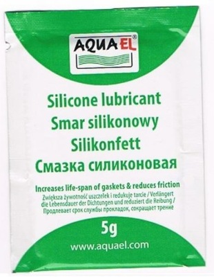 AQUAEL SMAR SILIKONOWY DO USZCZELEK FILTRA 5G