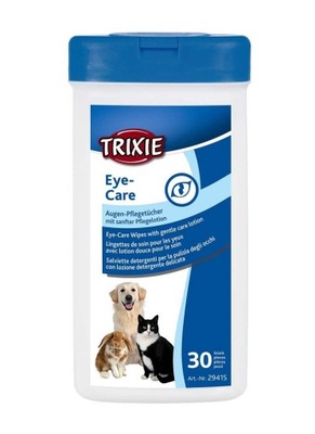 TRIXIE - Chusteczki do pielęgnacji oczu 30 szt
