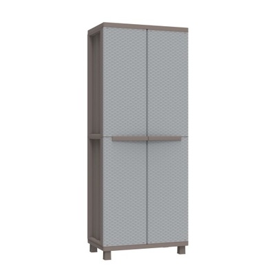 SZAFA SZAFKA GARAŻOWA MAGAZYNOWA OGRODOWA PIWNICA BALKON 68x37,5x170 CM