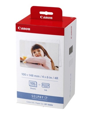 Papier Canon KP-108 KP108 CP1500 Cp1300 1200 108 zdjęć 10x15 foto oryginał