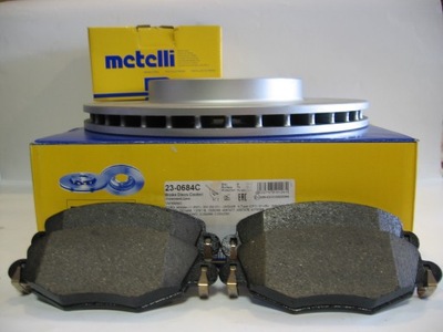 METELLI DISCS PADS FRONT FORD MONDEO III MK3 - milautoparts-fr.ukrlive.com