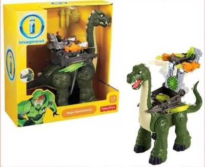 FISHER PRICE IMAGINEXT APATOSAURUS DINOZAUR CHODZI