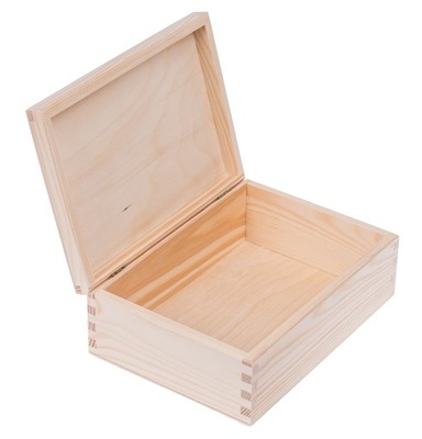 Drewniane pudełko 22x16cm DECOUPAGE