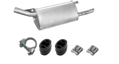 OPEL CORSA B 1.0I 12V 40KW (1996-2000) SILENCER END - milautoparts-fr.ukrlive.com