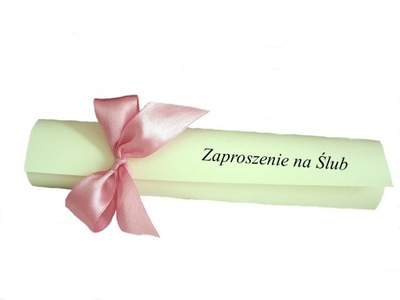 ELEGANCKIE ZAPROSZENIA - ręcznie robione *KORREN*