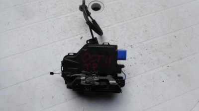 Замок дверь задняя правый skoda octavia ii 2 7 pinów фото №1