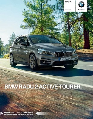 BMW 2 Active Tourer prospekt 2015 Słowacja - milautoparts-fr.ukrlive.com