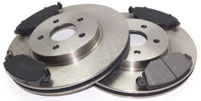 DISCS + PADS FRONT FORD MONDEO III MK3 2000-07 - milautoparts-fr.ukrlive.com