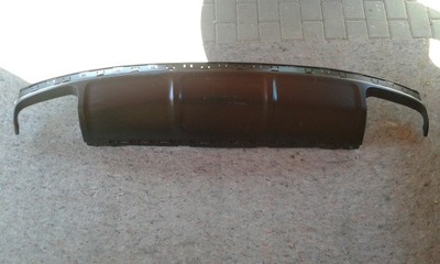 Спойлер / дифузор бампера задня audi q7 4m0 фото №1