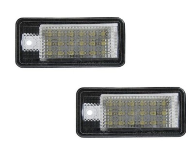 DIODOWE LAMPS REGISTRATION AUDI A1 A3 A6 A7 Q7 S4 - milautoparts-fr.ukrlive.com