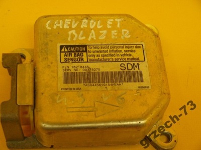 Chevrolet blazer датчик блок управління air bag фото №1