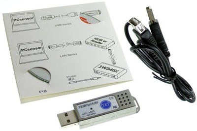 Termometr USB Czujnik Temperatury Wilgotności PC