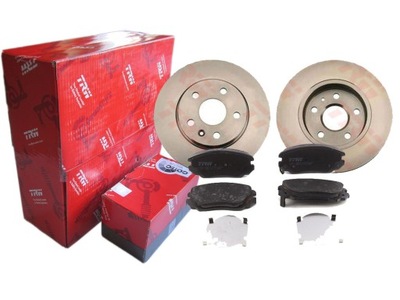 DISCS + PADS TRW FRONT OPEL INSIGNIA SAAB 9-5 - milautoparts-fr.ukrlive.com