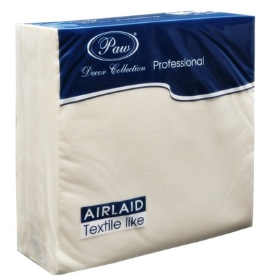 SERWETKI 40x40 skł.AIRLAID krem a'50 (8)