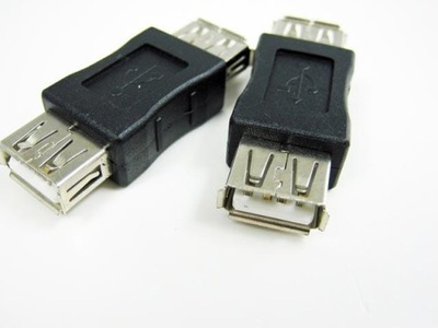 łącznik beczka USB podwójne gniazdo
