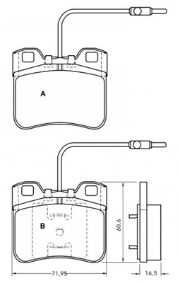 SABOTS DE FREIN DE FREIN AVANT DACO CITROEN AX 86-98 - milautoparts-fr.ukrlive.com