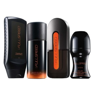 AVON FULL SPEED ZESTAW 4 KOSMETYKÓW DLA NIEGO