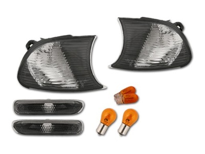 DIRECTION INDICATOR BLINKER BMW 3 E46 COUPE FACELIFT SMOKE FK - milautoparts-fr.ukrlive.com