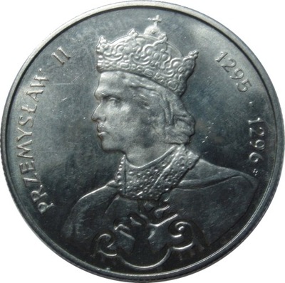 Moneta 100 zł złotych Przemysław II 1985 r ładna