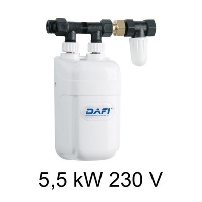 Ogrzewacz wody DAFI 5,5 kW 230 V z przyłączem