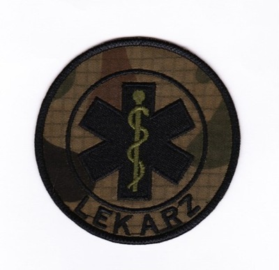 VAR Naszywka LEKARZ - WZ 8,5 CM