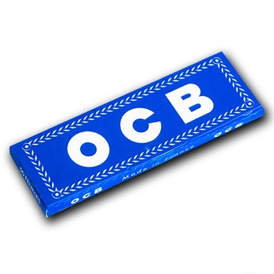 Bibułki bletki OCB niebieskie blue 50 listków