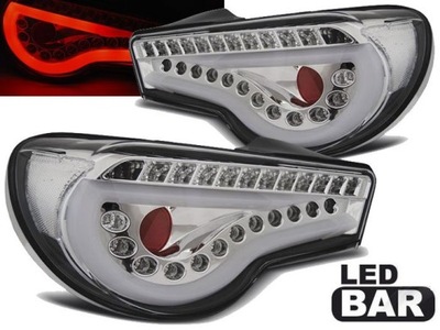 Лампи toyota gt86 12- led bar хром фото №1