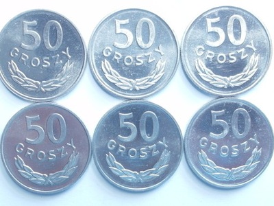 Moneta 50 gr groszy 1983 r mennicza stan 1-