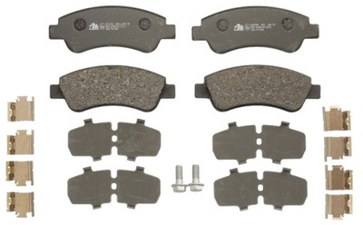 ATE PADS FRONT PEUGEOT 1007 206 207 307 CARGO - milautoparts-fr.ukrlive.com