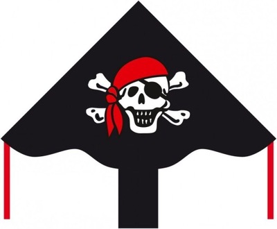 Latawiec dziecięcy Simple Flyer Jolly Roger 85cm