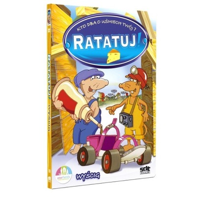 DVD - Ratatuj - Wyścig --- FOLIA !!!!!