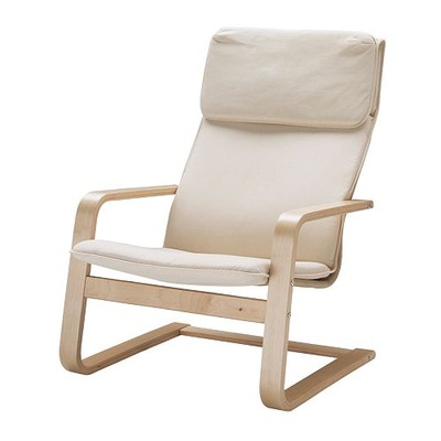 IKEA PELLO fotel fiński finka krzesło bujany