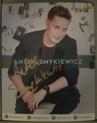 Antek Smykiewicz - ORYGINALNY autograf