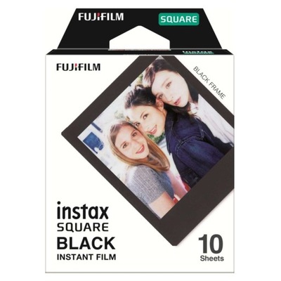 Wkład Fuji INSTAX SQUARE FILM 10/PK Black Frame