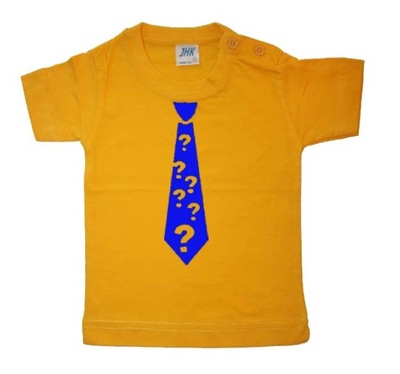 KOSZULKA dla dzieci z krawatem śmieszne koszulki