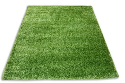 Dywan SHAGGY 180x260 zielony POLIESTER