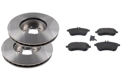 DISCS PADS FRONT MERCEDES E W212 C207 SLK 295MM - milautoparts-fr.ukrlive.com