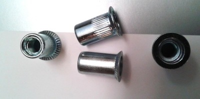 Nitonakrętki M5 ALUMINIUM DUŻY Stożek (10szt)