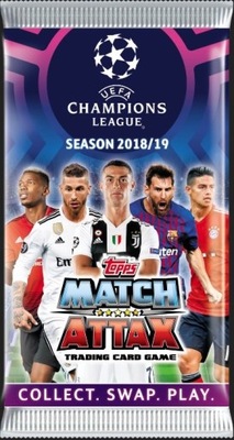 karty uefa Champions League 2018/2019 saszetki
