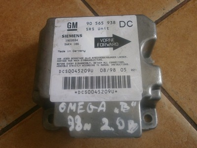 MODULE SENSOR AIRBAG OMEGA B 90565938 DC - milautoparts-fr.ukrlive.com