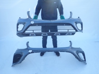 Mercedes glc amg 15- бампер перед передний pdc фото №1