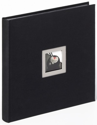 Album na zdjęcia ślubne czarne strony Walther