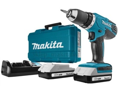 MAKITA DF457DWE Wiertarko wkretarka 2x18V 1,5Ah 3L