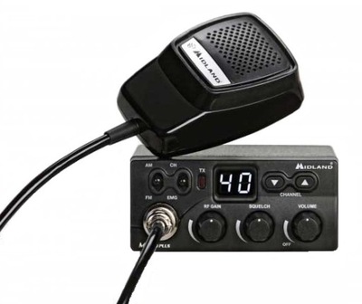 2 x RADIO CB ALAN MIDLAND M-ZERO PLUS CH SQUELCH EMG