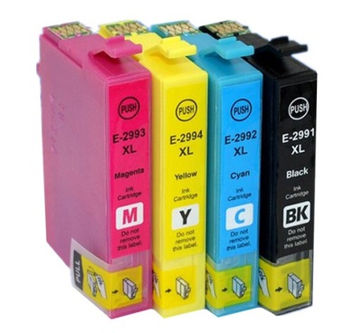 4x TUSZE DO EPSON T2991 29XL XP245 XP247 XP342