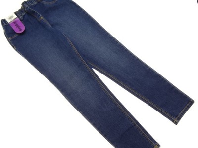 81__DENIM TREGGINS_spodnie dziecięce__140/146_NOWE