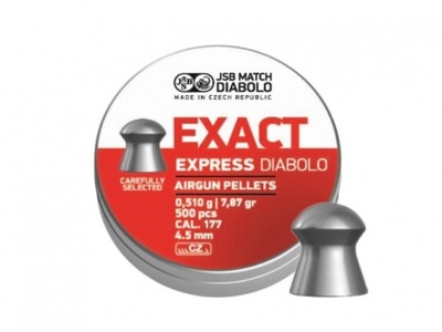 Śrut diabolo JSB Exact Express 4,52 mm 500 szt.